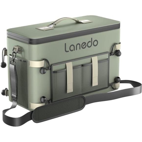 Lanedo 34-Can Soft-Sided Cooler - Collapsible, Leak-Proof - Use All Summer Long - Picture 2 of 7